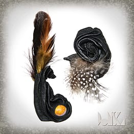 feathers-brooches